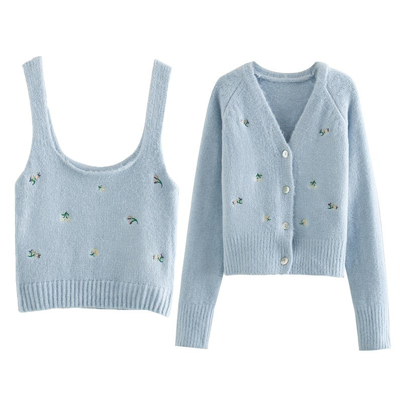 blue-Cardigan-and-Knit-Top-set