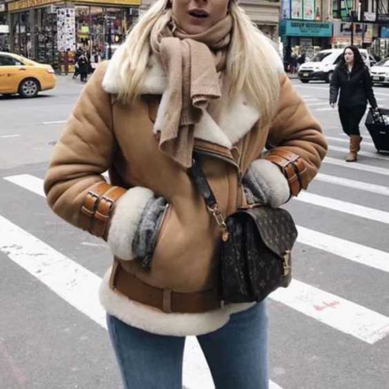 brown_faux_shearling_jacket_women